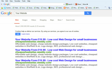 Get your website on page one of google for your most important keywords